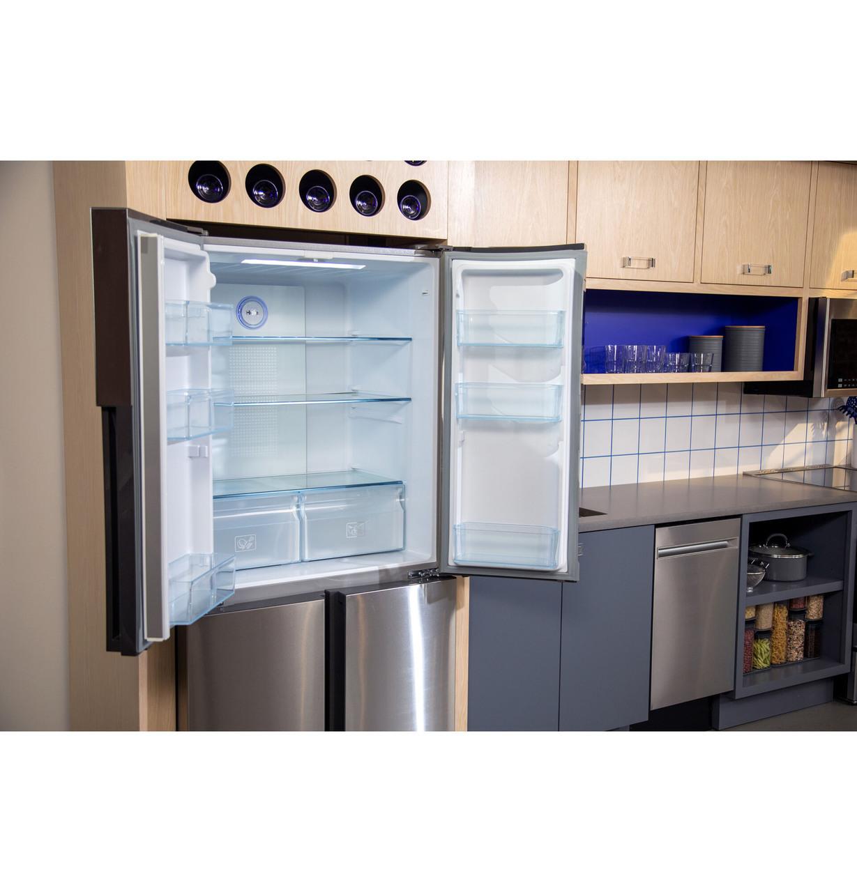 QHE16HYPFS Haier ENERGY STAR® 16.8 Cu. Ft. Quad Door Refrigerator