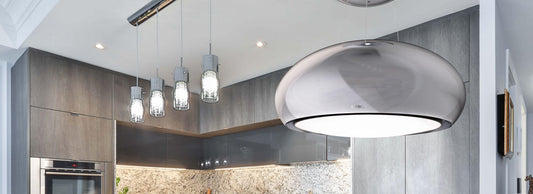 Elica ESS432SS SEASHELL Island Range Hood 31 1/2 wide - 400CFM