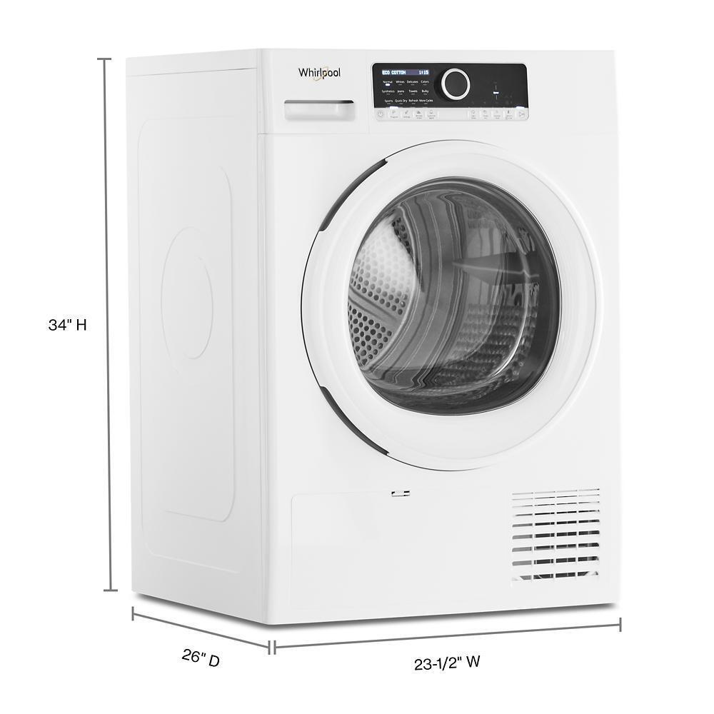Whirlpool WCD3090JW 4.3 Cu. Ft. 24" Small Space Ventless Dryer