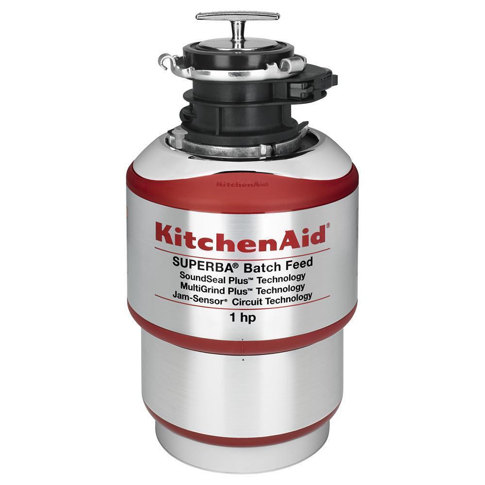 Kitchenaid 1-Horsepower Batch Feed Food Waste Disposer