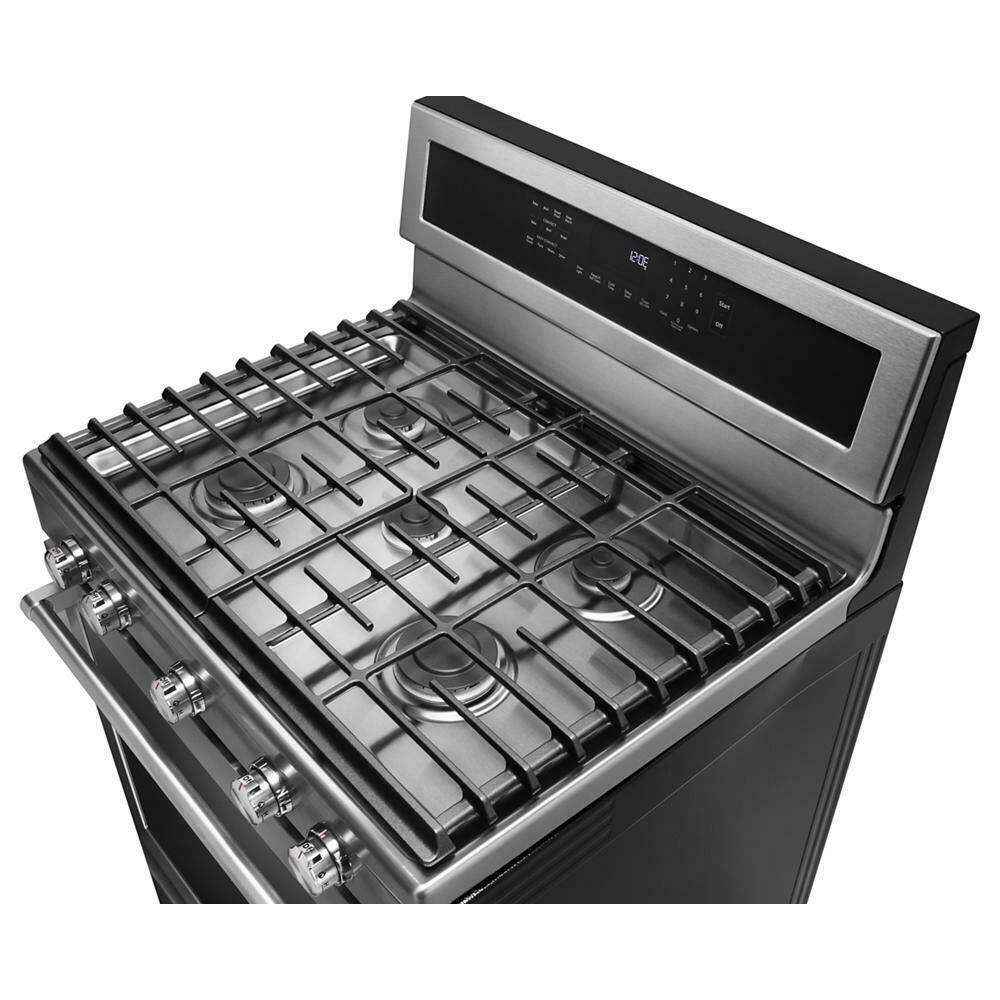 Kitchenaid KFGG500ESS 30-Inch 5-Burner Gas Convection Range