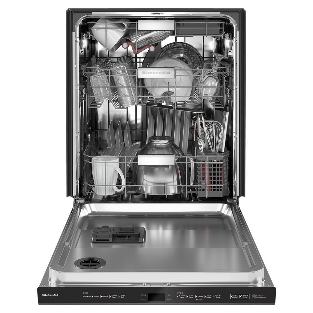 Kitchenaid KDPM804KBS 360(degree) Max Jets™ Third Rack Dishwasher with Stainless Steel Third Rack Wash Jets, 44 dBA
