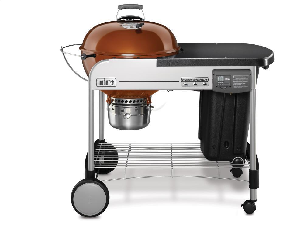 Weber Performer Deluxe Charcoal Grill 22" - Copper