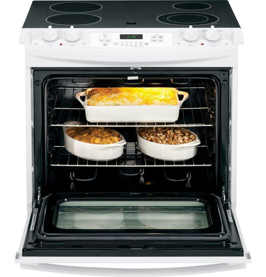 GE® 30" Drop-In Electric Range