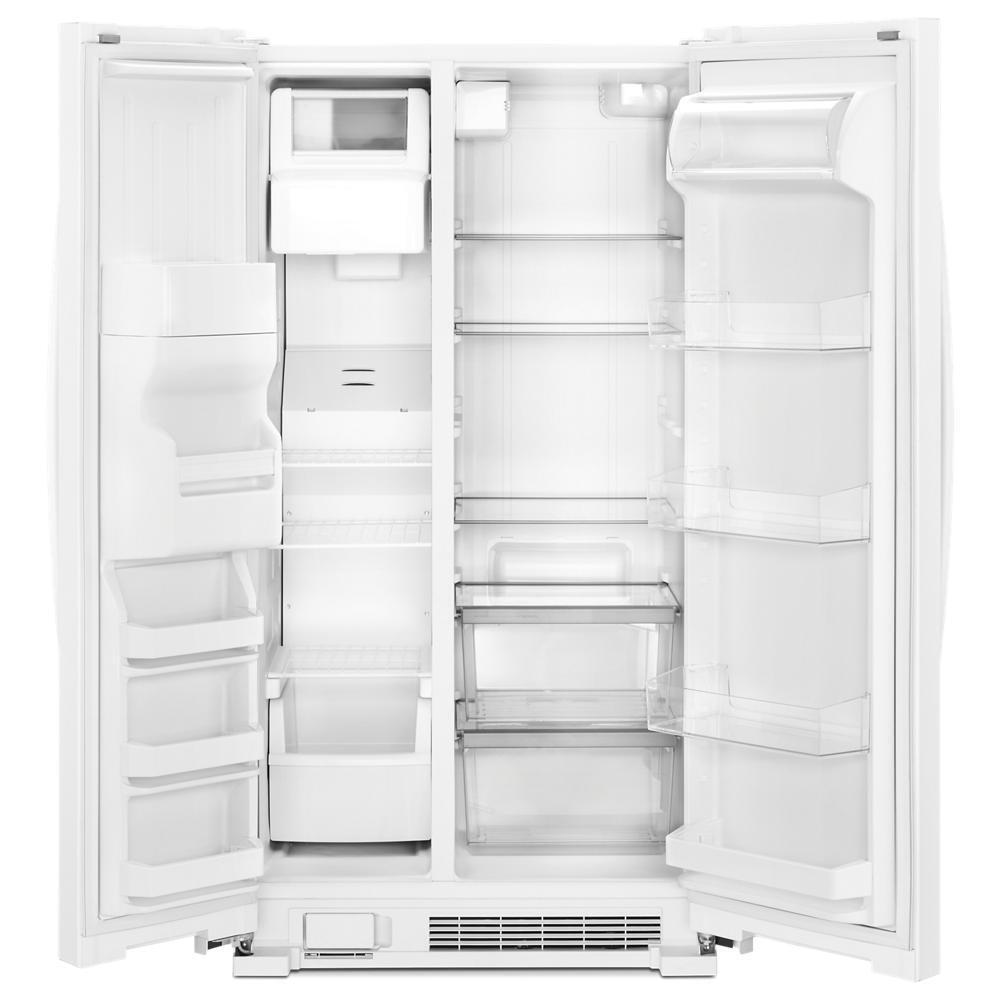 Whirlpool WRS331SDHW 33-inch Wide Side-by-Side Refrigerator - 21 cu. ft.