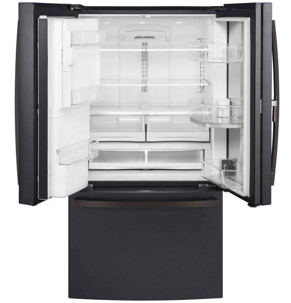 GFD28GELDS GE® 27.7 Cu. Ft. French-Door Refrigerator with Door In Door