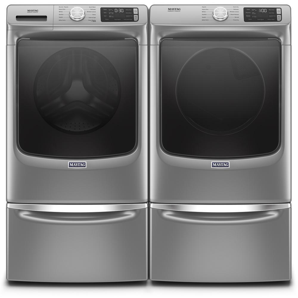 Maytag MED6630HC Front Load Electric Dryer with Extra Power and Quick Dry Cycle - 7.3 cu. ft.