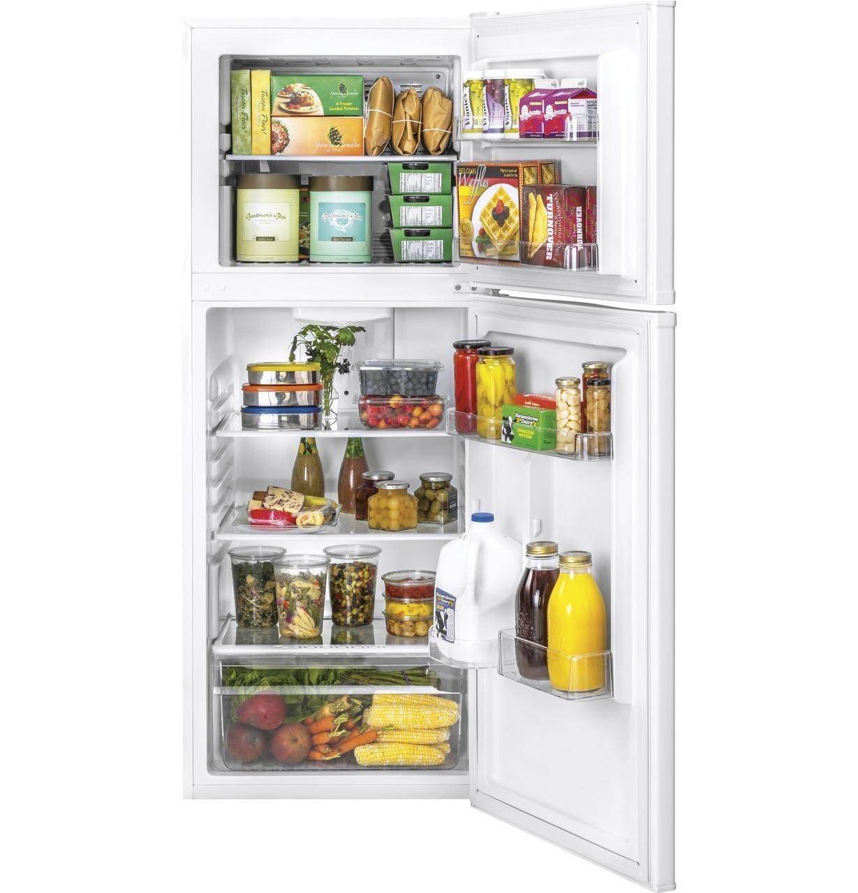 Haier HA10TG21SW 9.8 Cu. Ft. Top Freezer Refrigerator