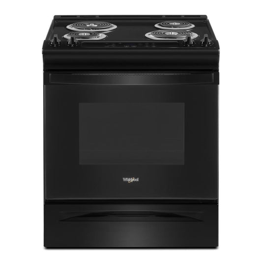 Whirlpool WEC310S0LB 4.8 Cu. Ft. Whirlpool® Electric Range with Frozen Bake™ Technology