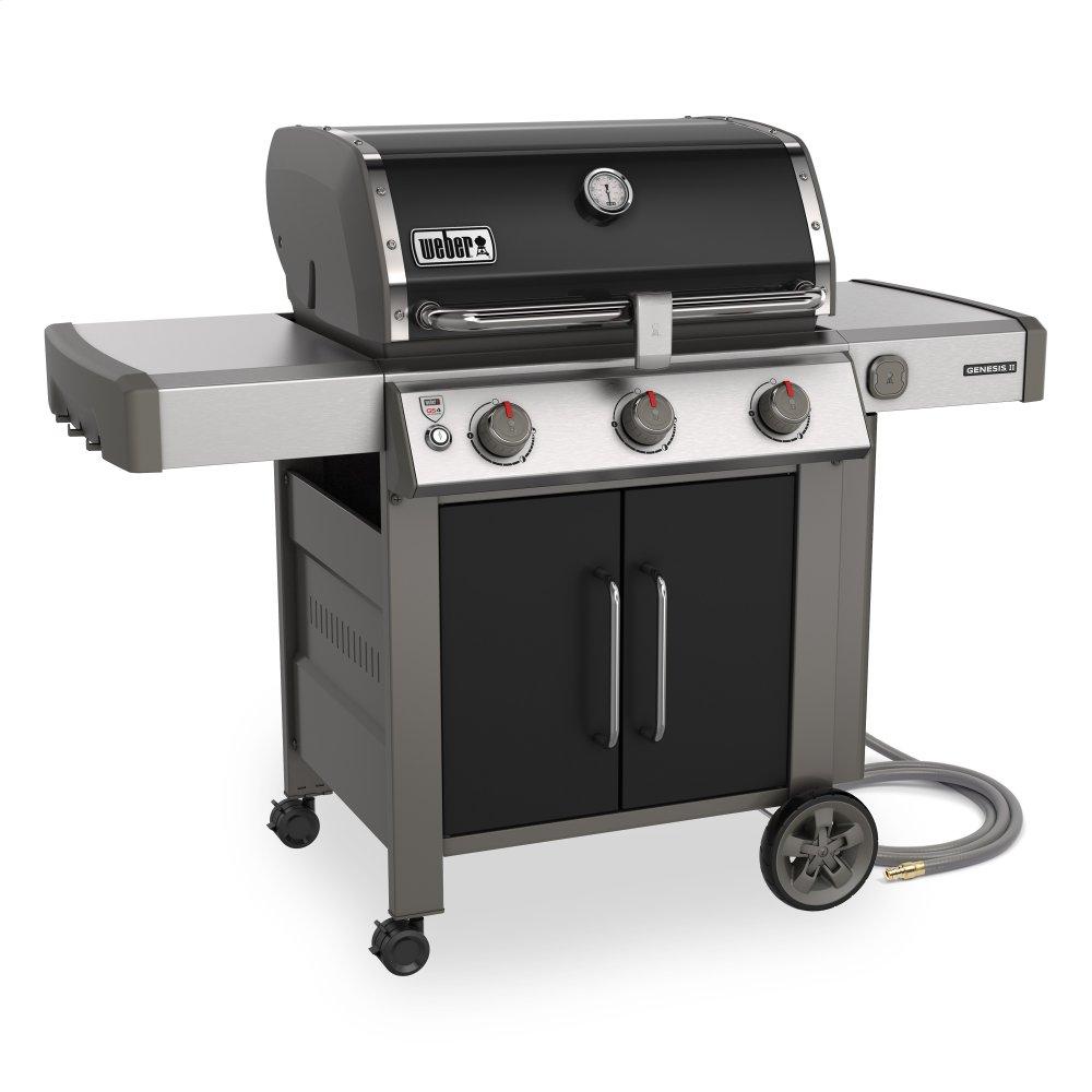 Weber 66015601 Genesis II EX-315 Gas Grill - Black Natural Gas
