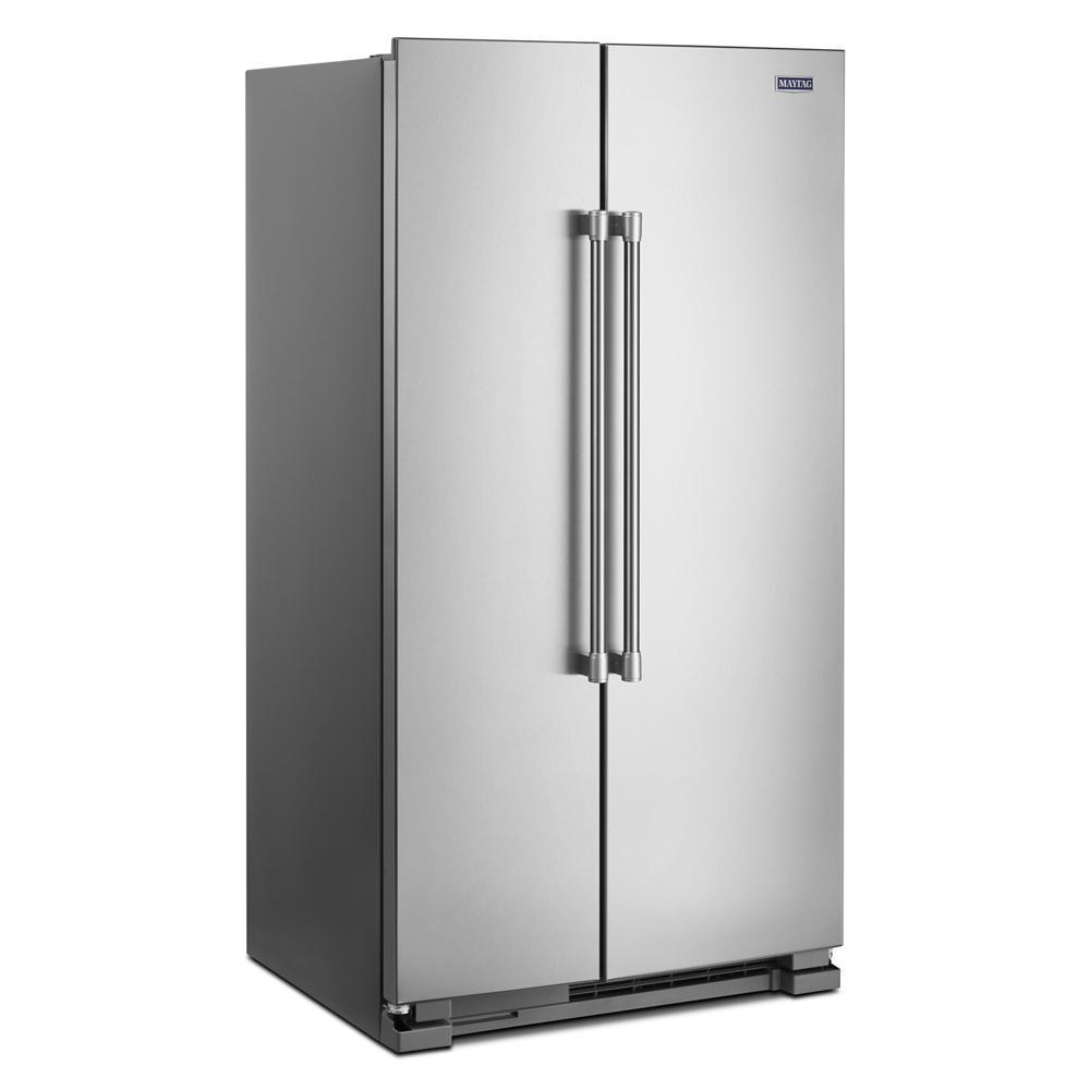 Maytag MSS25N4MKZ 36-Inch Wide Side-by-Side Refrigerator - 25 cu. ft.