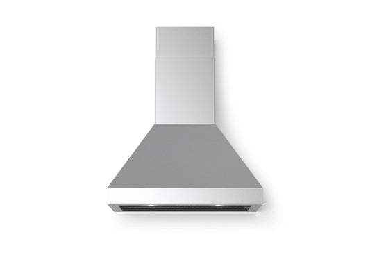 Verona VECHW30GSS 30" Designer Chimney Wall Hood- 600 CFM - 4 Speeds