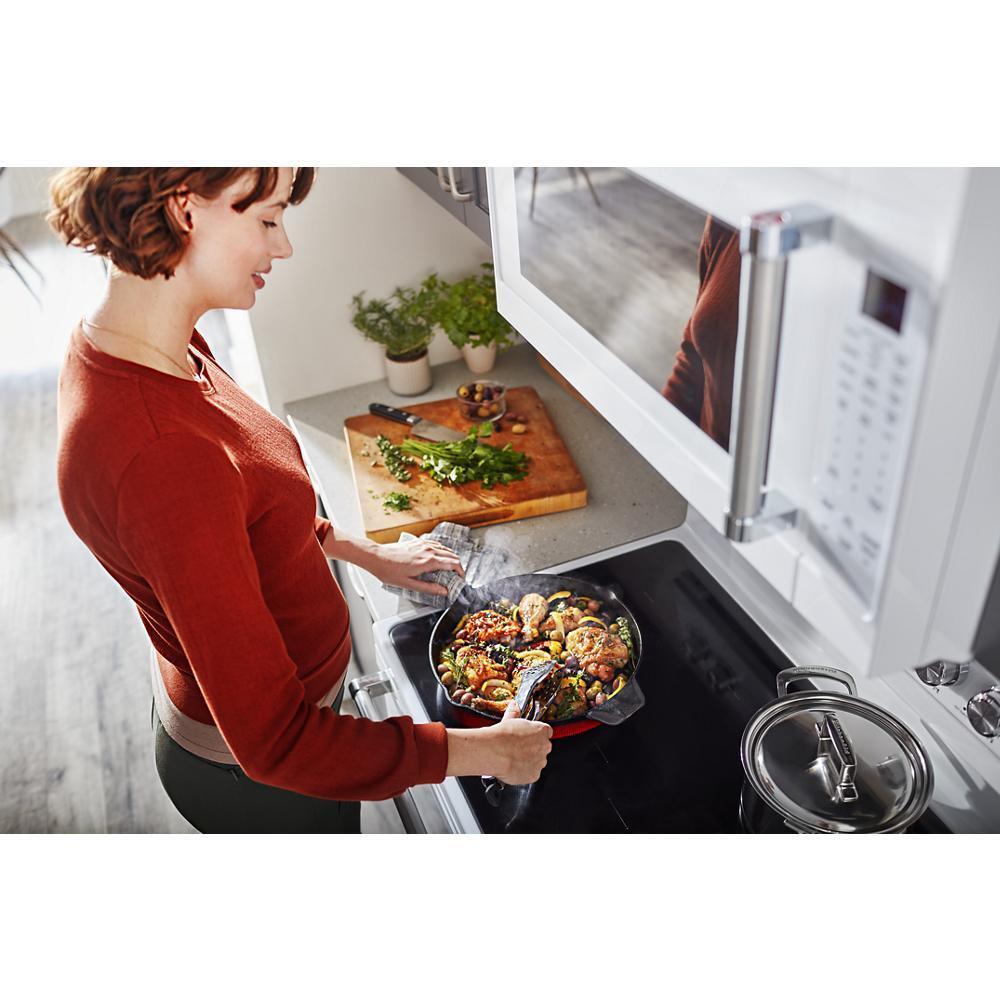 Kitchenaid KFEG500EWH 30-Inch 5-Element Electric Convection Range