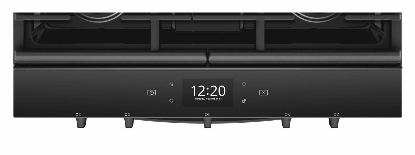 Whirlpool WEG750H0HB 5.8 cu. ft. Smart Slide-in Gas Range with Air Fry, when Connected
