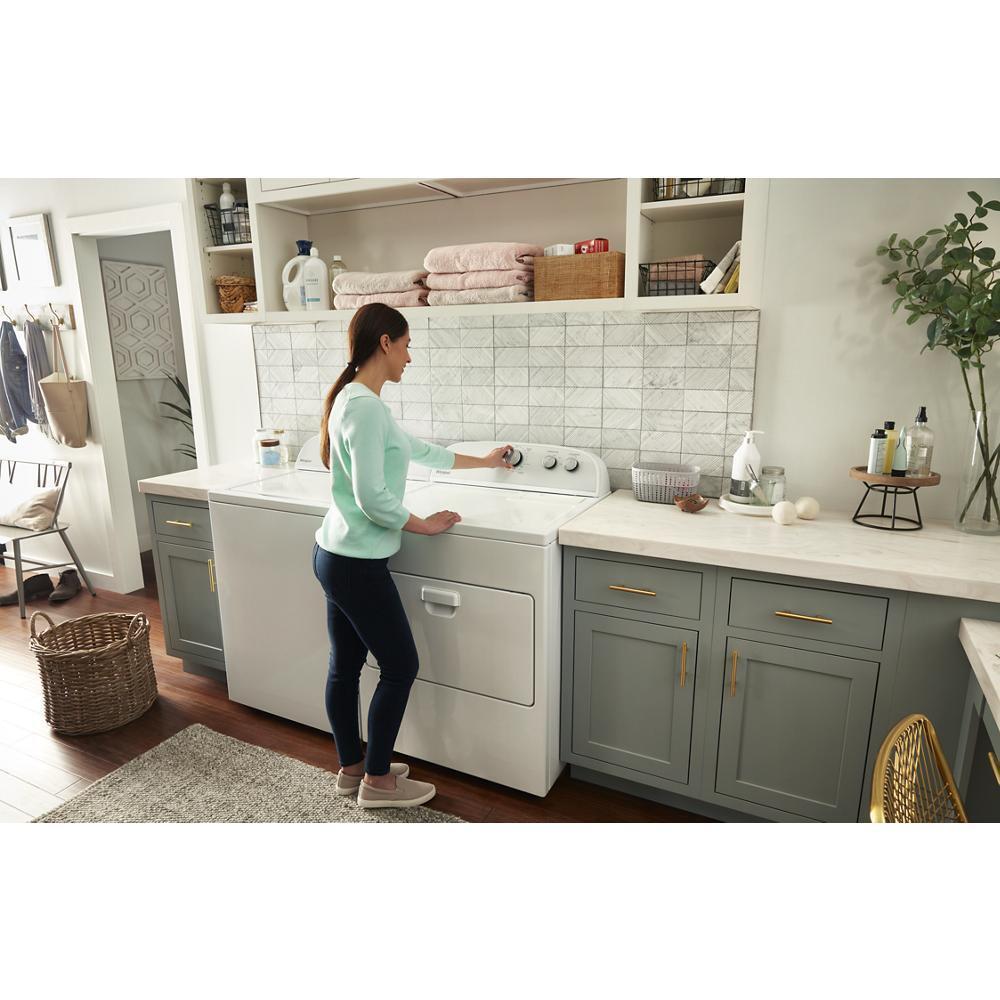 Whirlpool WED4950HW 7.0 cu. ft. Top Load Electric Dryer with AutoDry™ Drying System