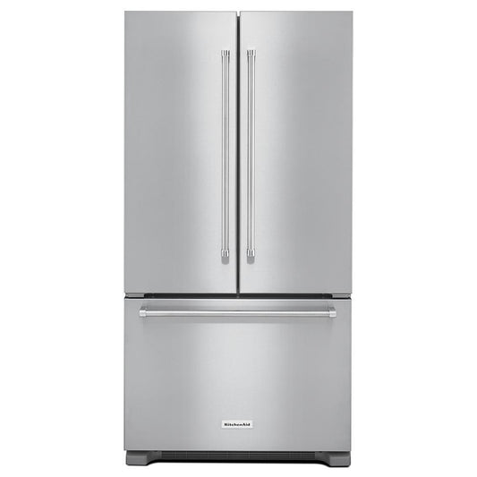 Kitchenaid KRFC302ESS 22 cu. ft. 36" Counter-Depth French Door Refrigerator with Interior Dispense