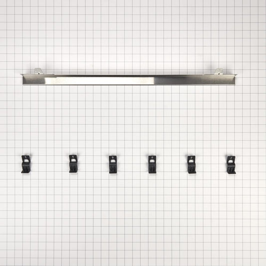 Whirlpool W10791228 JennAir 27-IN Oven Flush Installation Trim Kit - Stainless Steel for Single/Double Built-In Oven Models (JJW2427DS, JJW2727DS, JJW2827DS)