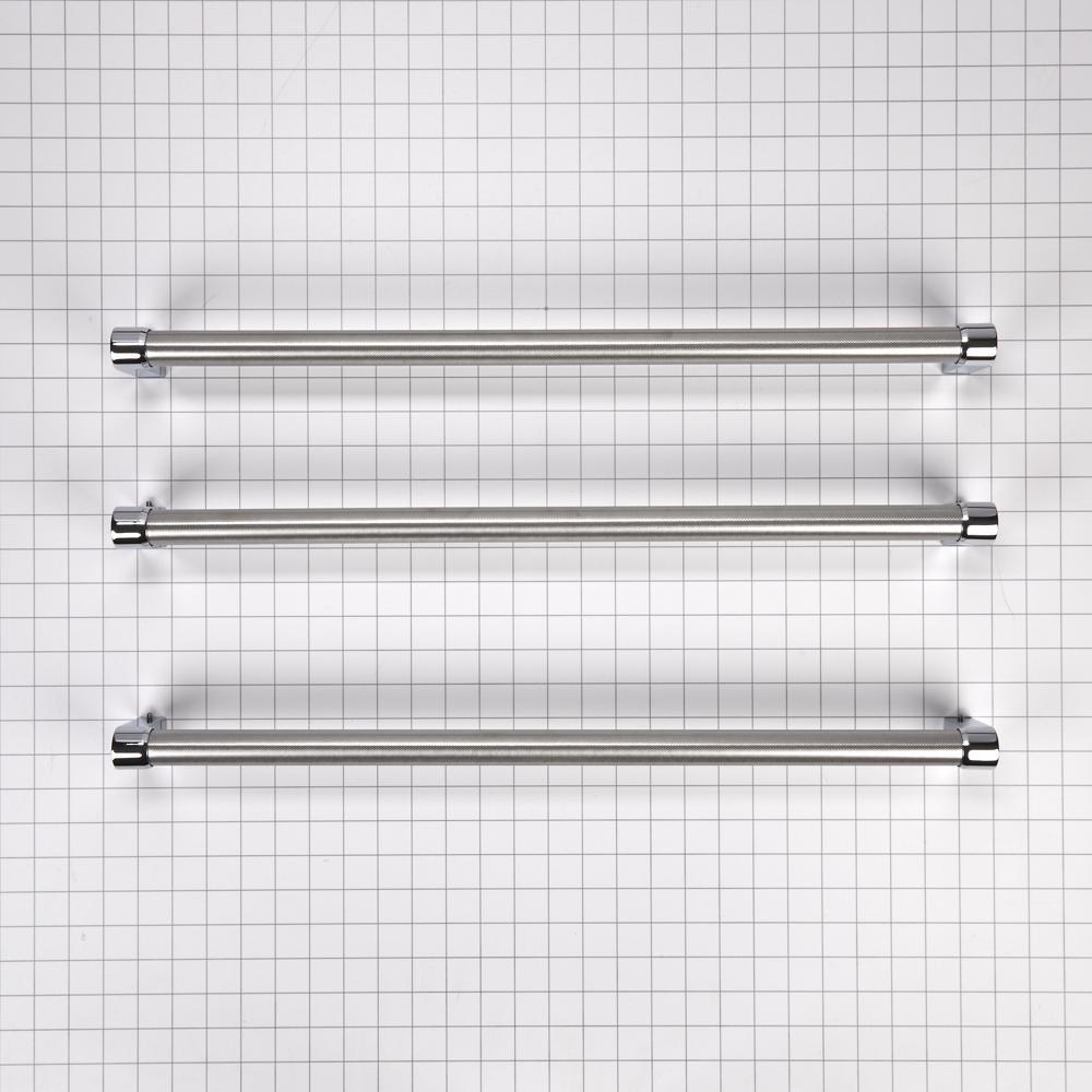 Kitchenaid W10780404 Refrigerator Handle Kit (Set of 3) for French Door Models - Stainless Steel