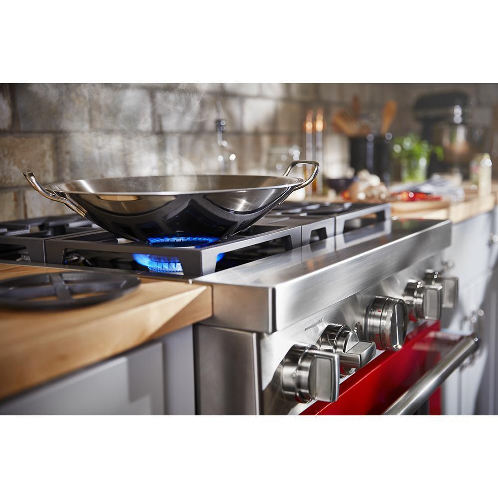 KFDC500JPA KitchenAid® 30'' Smart Commercial-Style Dual Fuel Range with 4 Burners