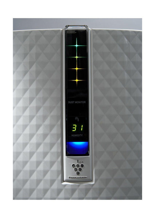 KC850U Sharp Plasmacluster Ion Air Purifier with True HEPA + Humidifier for Medium Rooms