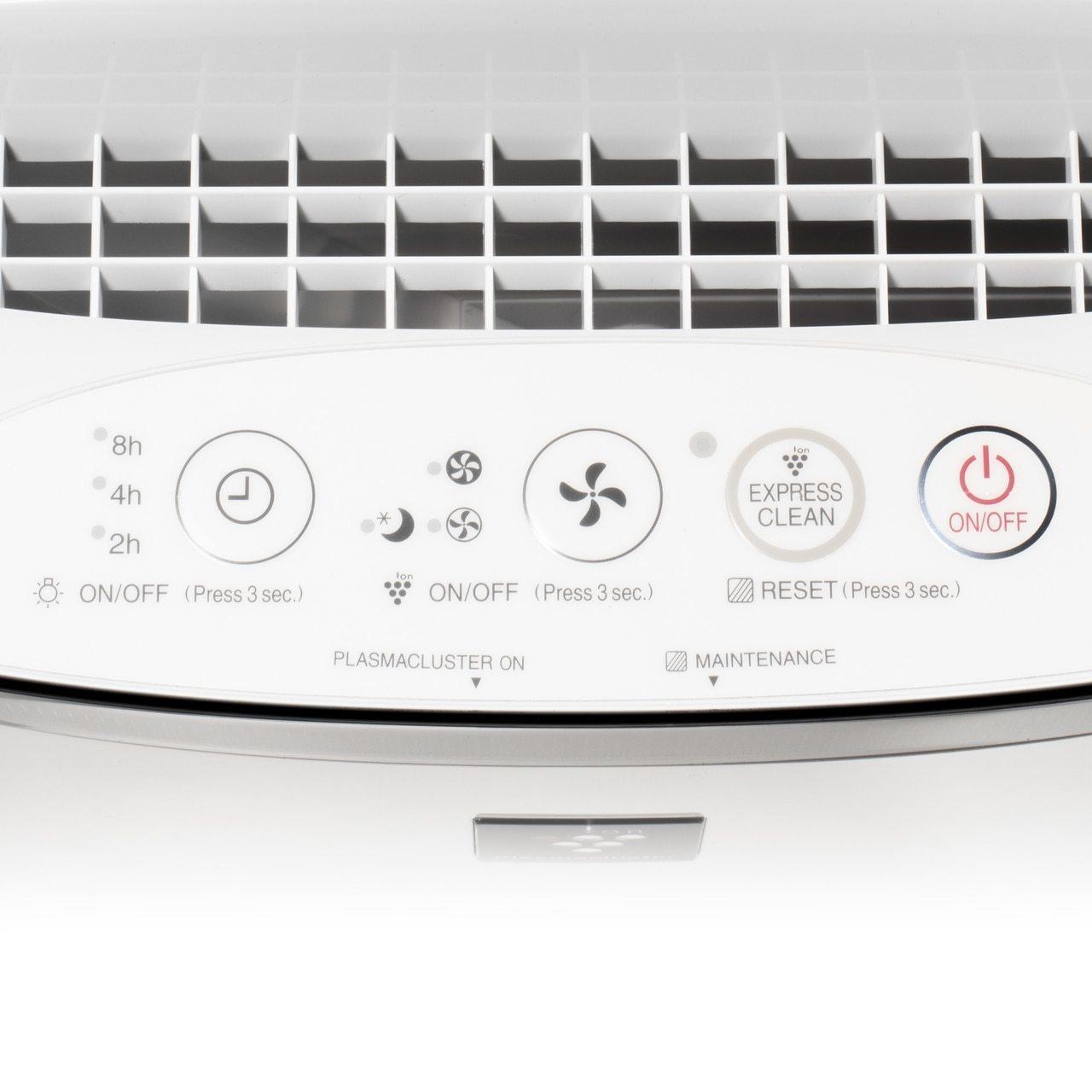 FPK50UW Sharp Plasmacluster Ion Air Purifier with True HEPA for Medium Rooms