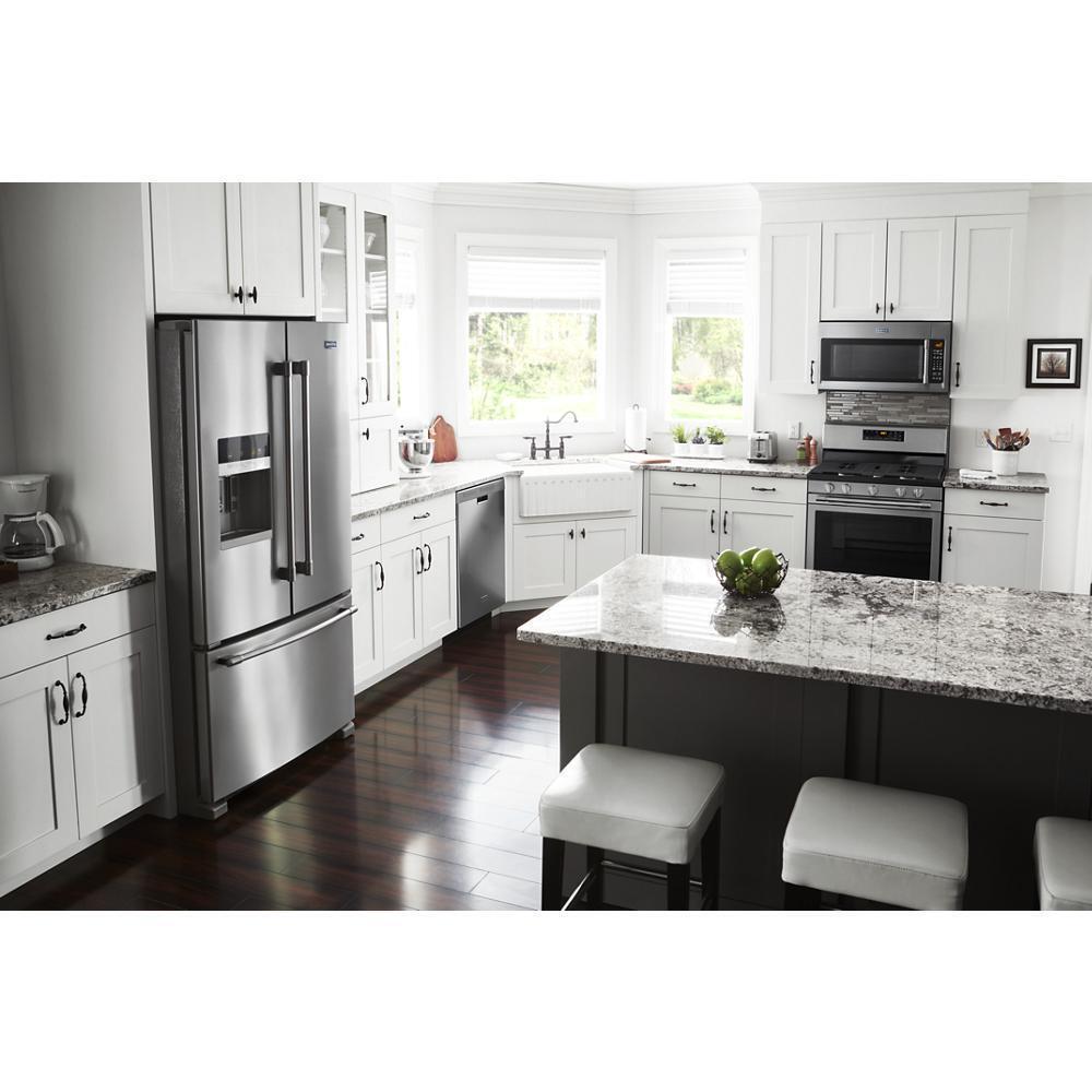 Maytag MFI2570FEZ 36-Inch Wide French Door Refrigerator with PowerCold® Feature - 25 Cu. Ft