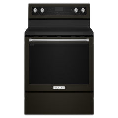 Kitchenaid KFEG500EBS 30-Inch 5-Element Electric Convection Range