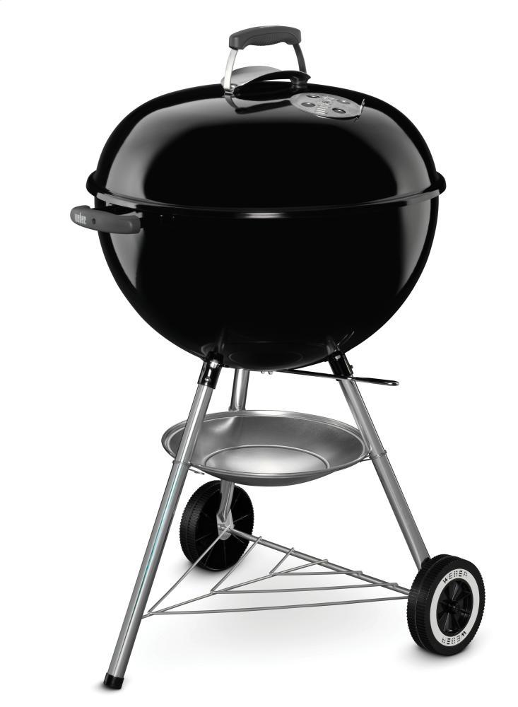Weber 741001 Original Kettle Charcoal Grill 22" - Black