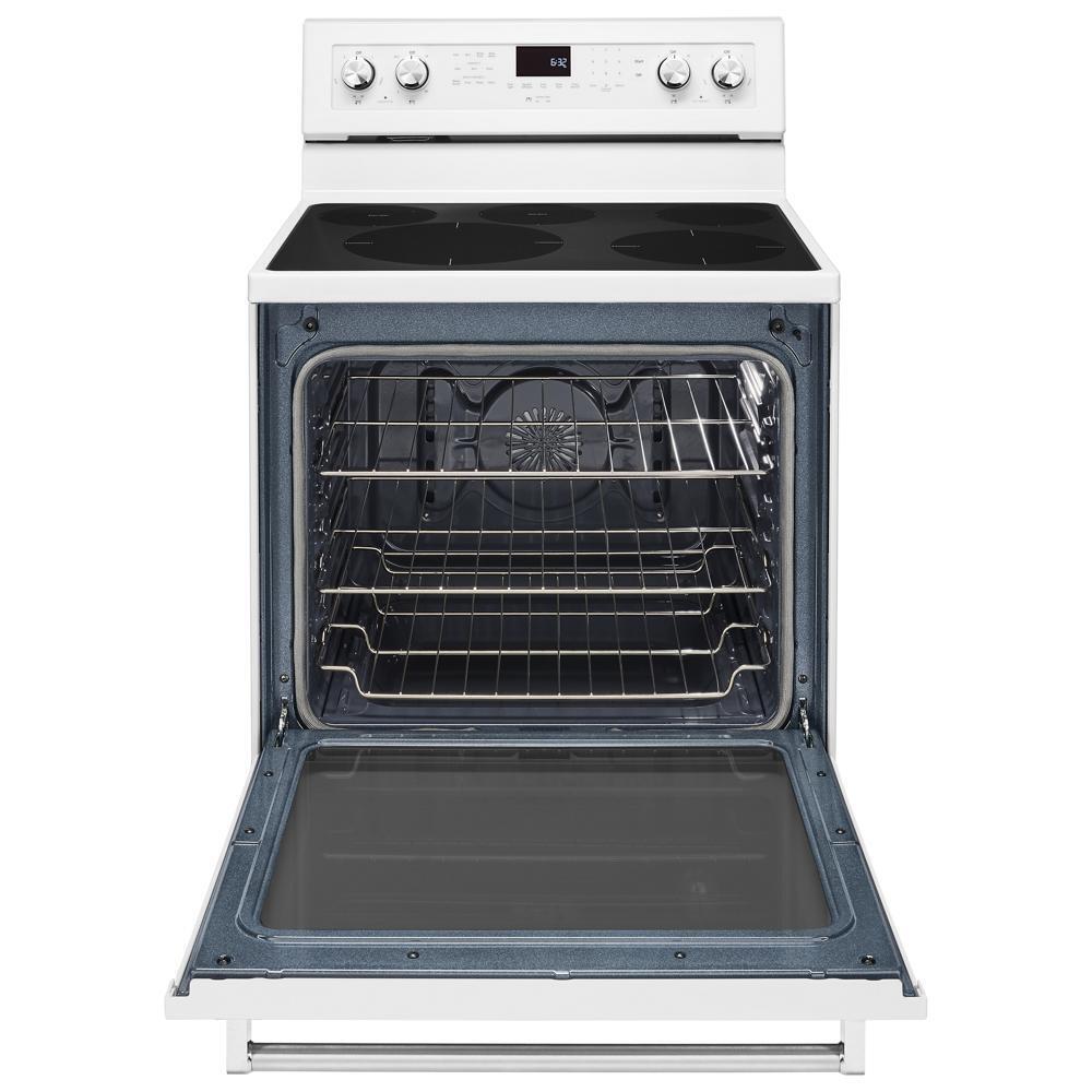 Kitchenaid KFEG500EWH 30-Inch 5-Element Electric Convection Range
