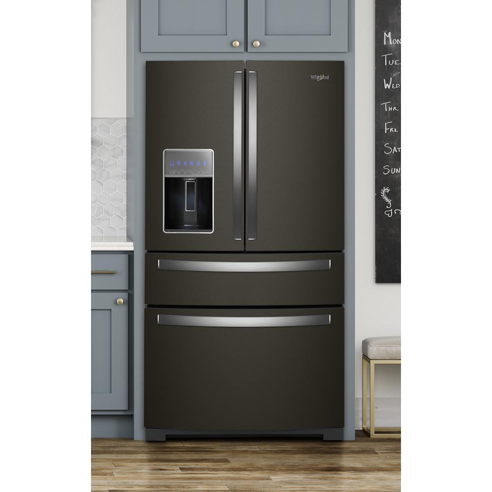 Whirlpool 36-inch Wide 4-Door Refrigerator with Exterior Drawer - 26 cu. ft.