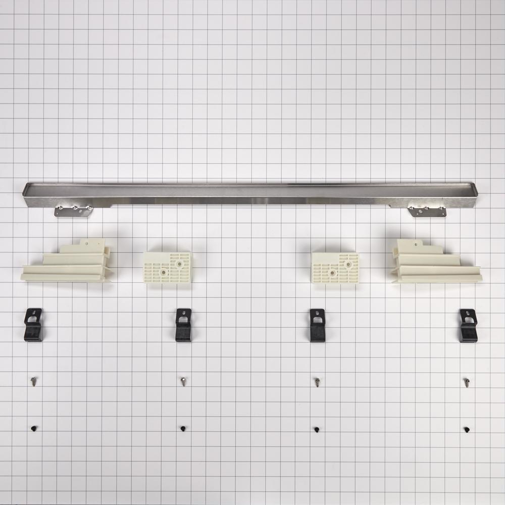 Whirlpool W10837591 30" Stainless Steel Flush Install Trim Kit