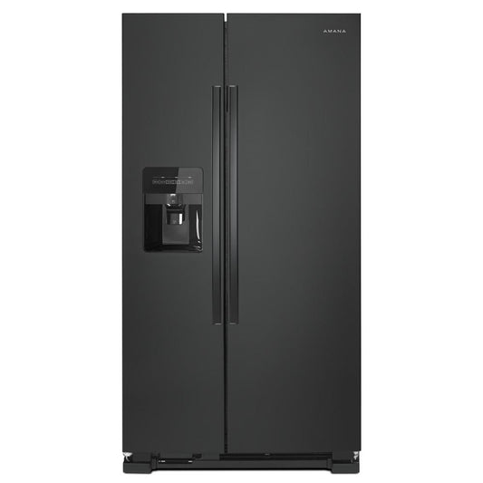 Amana ASI2175GRB 33-inch Side-by-Side Refrigerator with Dual Pad External Ice and Water Dispenser