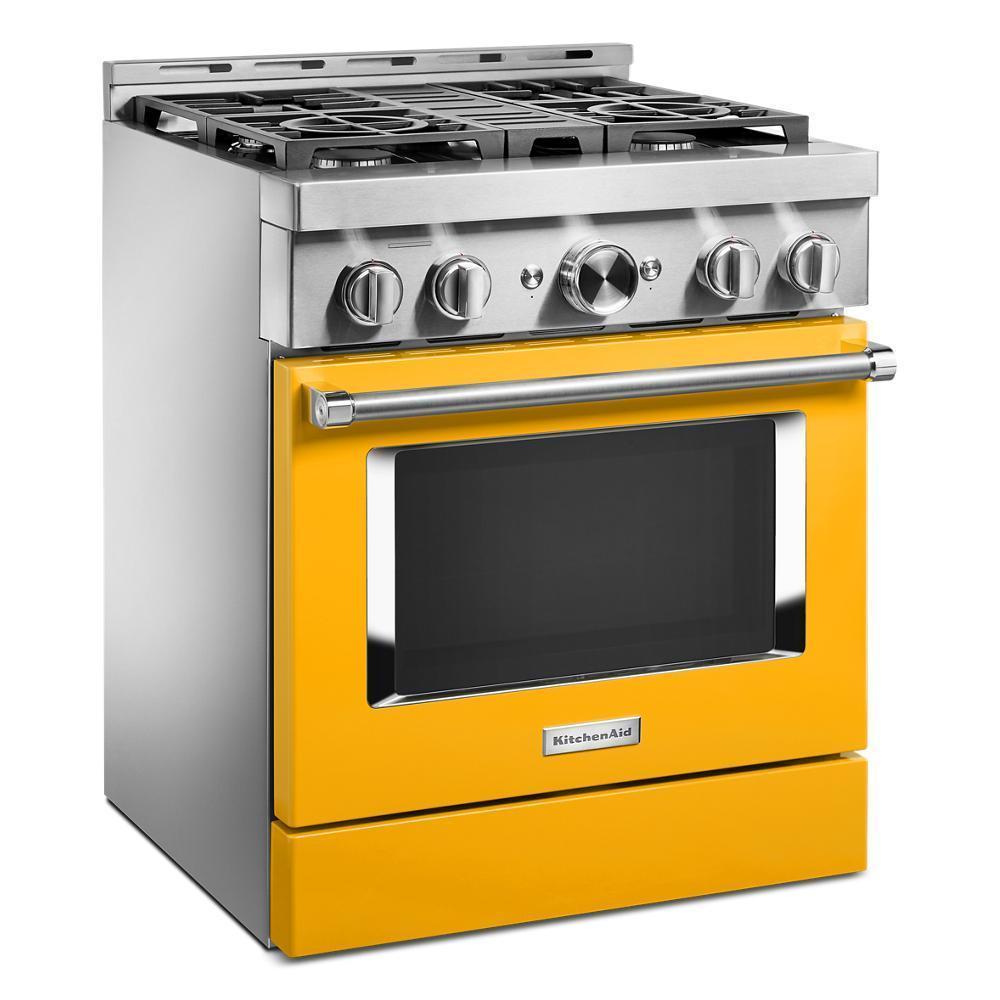 KFGC500JYP KitchenAid® 30'' Smart Commercial-Style Gas Range with 4 Burners