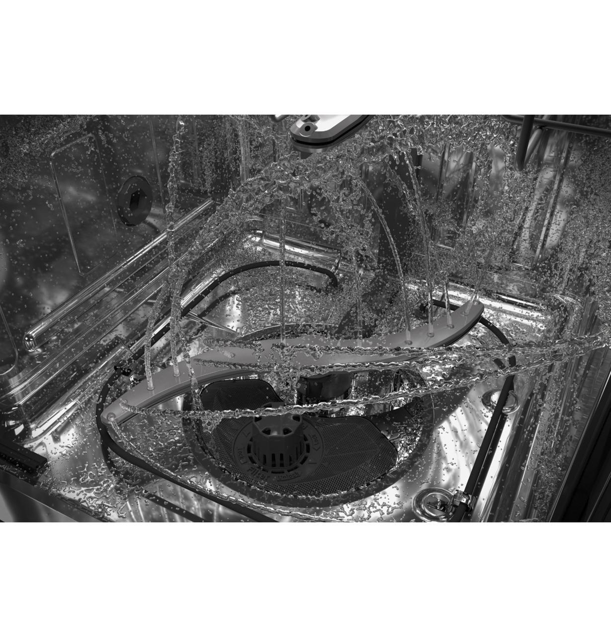 Haier ENERGY STAR® Smart Top Control with Stainless Steel Interior Dishwasher with Sanitize Cycle