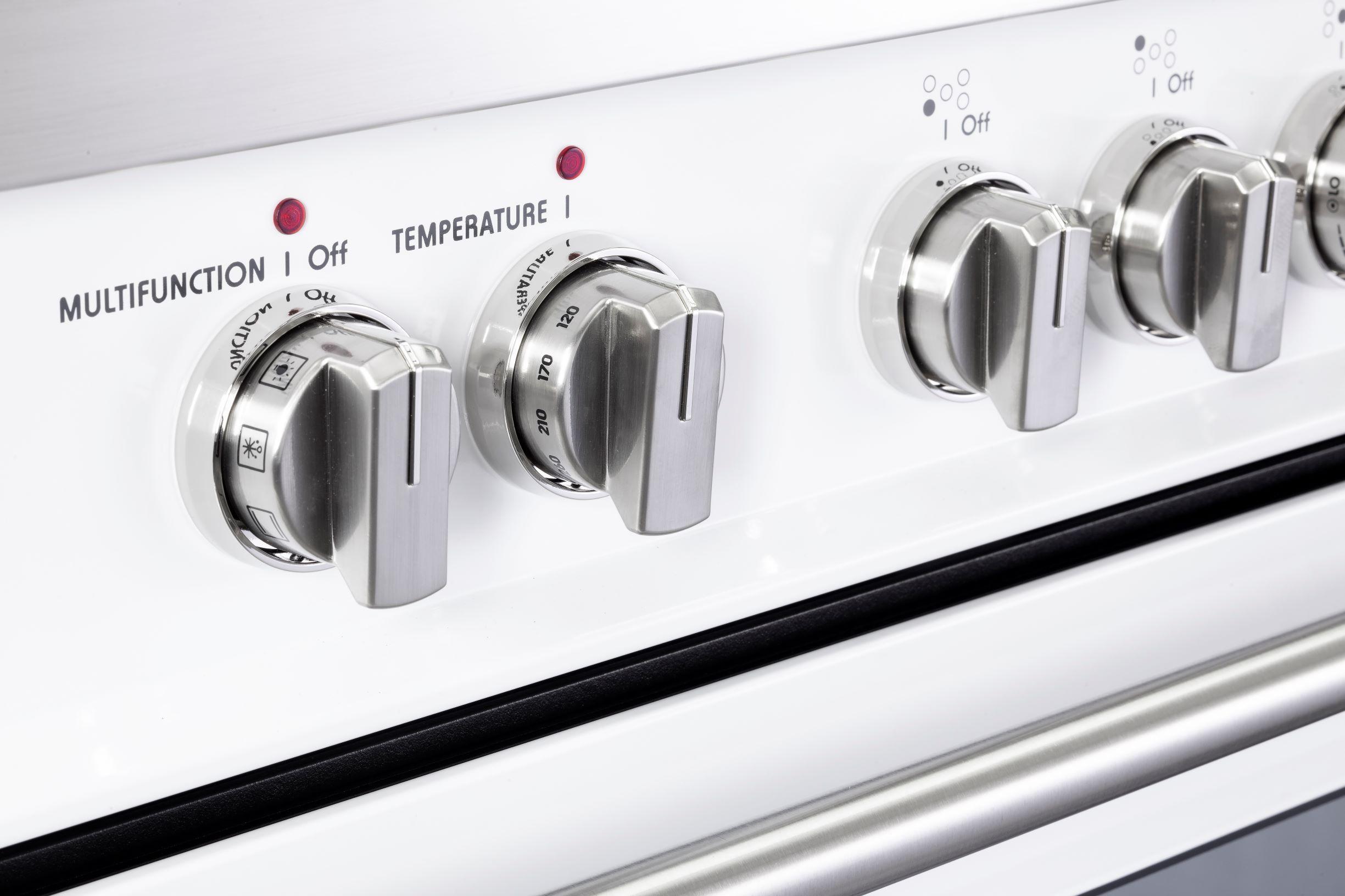 Verona VDFSGE365W Designer 36" Dual Fuel Single Oven Range - White