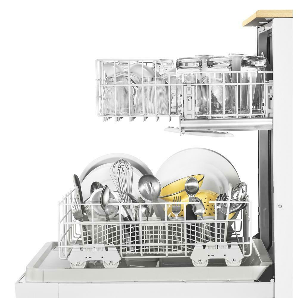 Whirlpool WDP370PAHW Heavy-Duty Dishwasher with 1-Hour Wash Cycle