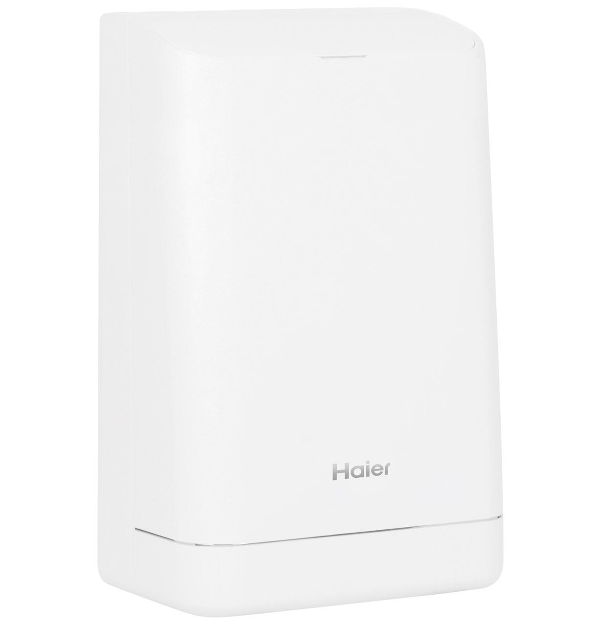 QPCA10YZMW Haier® Portable Air Conditioner with Dehumidifier for Medium Rooms up to 350 sq. ft., 10,000 BTU (6,700 BTU SACC)