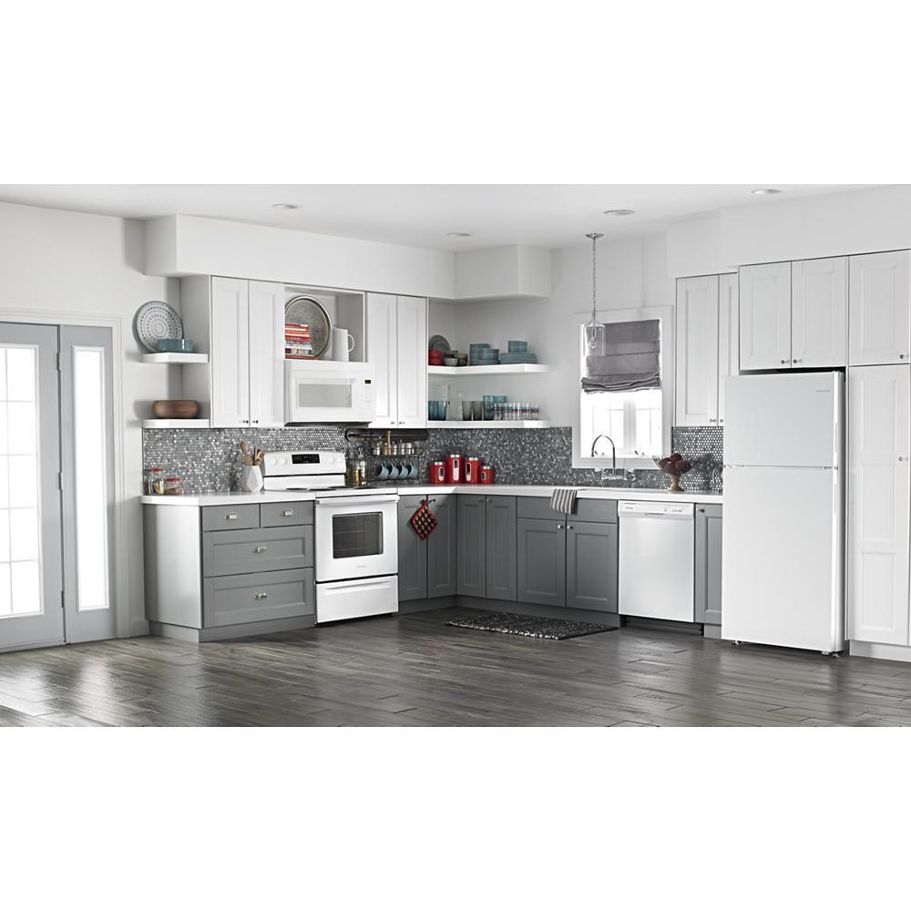 Amana ART318FFDW 30-inch Amana® Top-Freezer Refrigerator with Glass Shelves