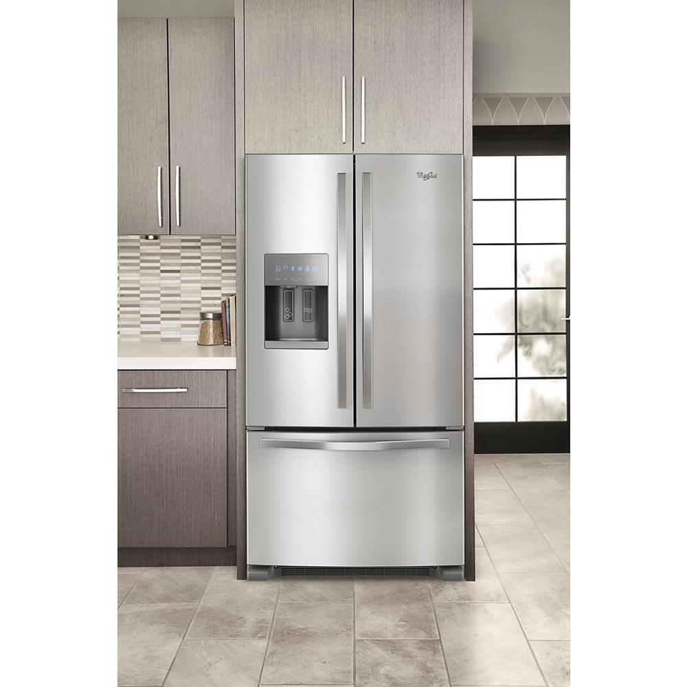 Whirlpool WRF555SDFZ 36-inch Wide French Door Refrigerator - 25 cu. ft.