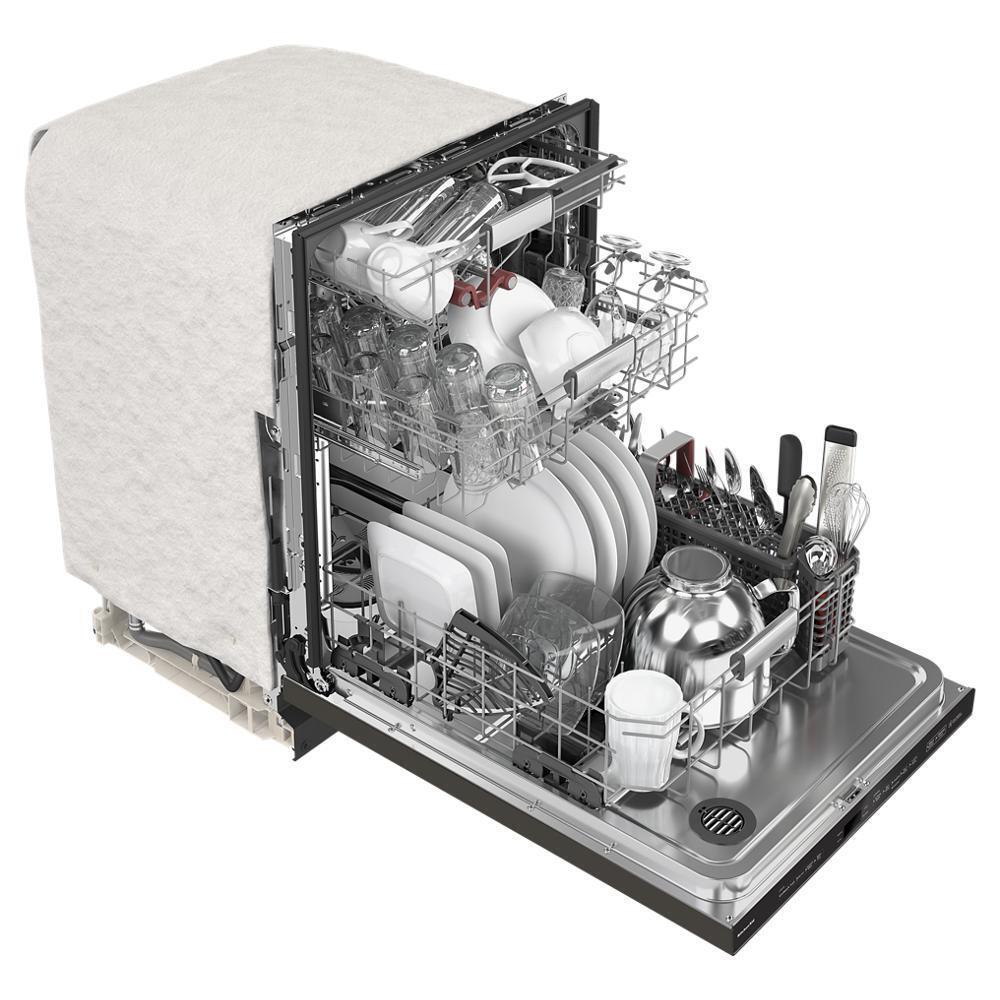 Kitchenaid KDPM804KBS 360(degree) Max Jets™ Third Rack Dishwasher with Stainless Steel Third Rack Wash Jets, 44 dBA