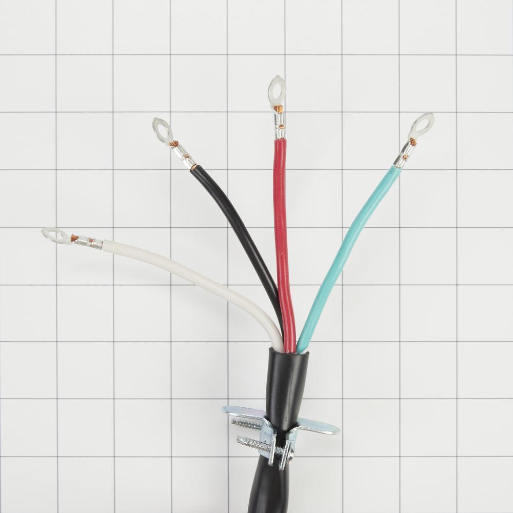 Whirlpool PT400L 4' Electric Dryer Power Cord 4-Wire 30 Amp