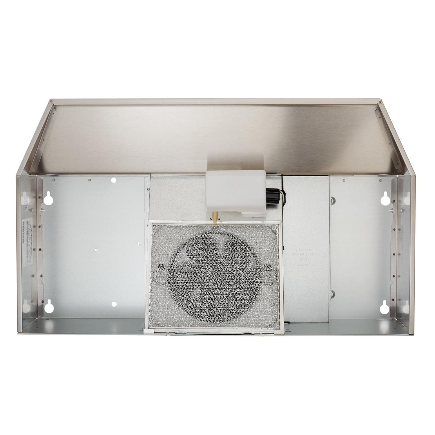 F402404 Broan® 24-Inch Convertible Under-Cabinet Range Hood, 160 CFM, Stainless Steel