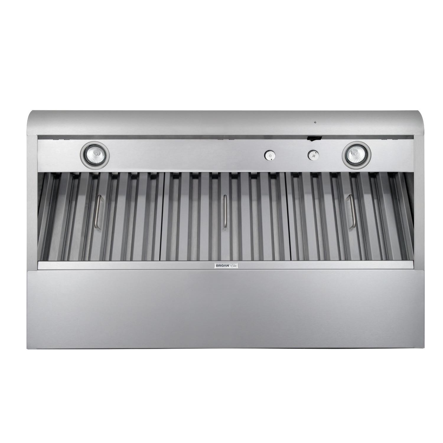 E6436SS Broan® Elite E64000 Series 36-Inch Pro-Style Under-Cabinet Range Hood 650 Max Blower CFM, Stainless Steel