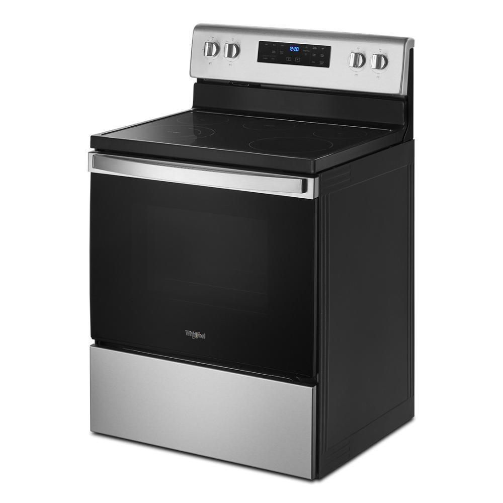 Whirlpool 5.3 cu. ft. Whirlpool® electric range with Frozen Bake™ technology