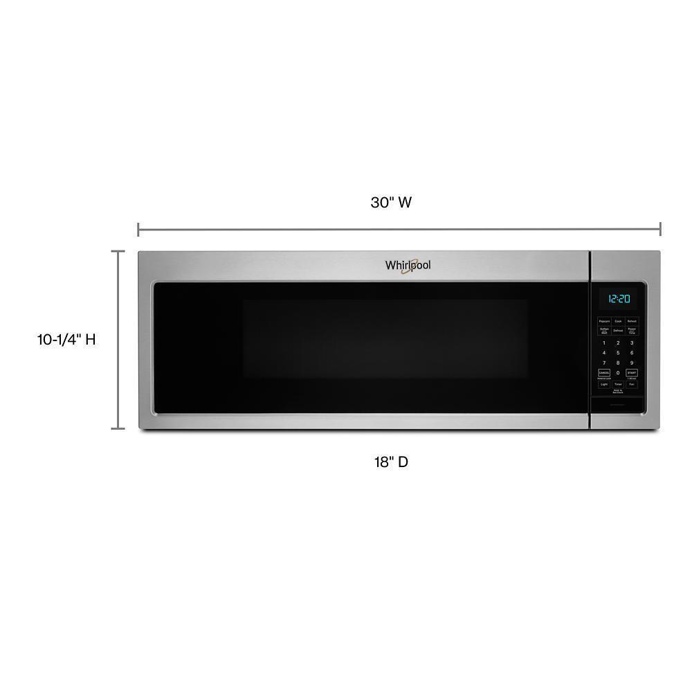 Whirlpool WML35011KS 1.1 cu. ft. Low Profile Microwave Hood Combination