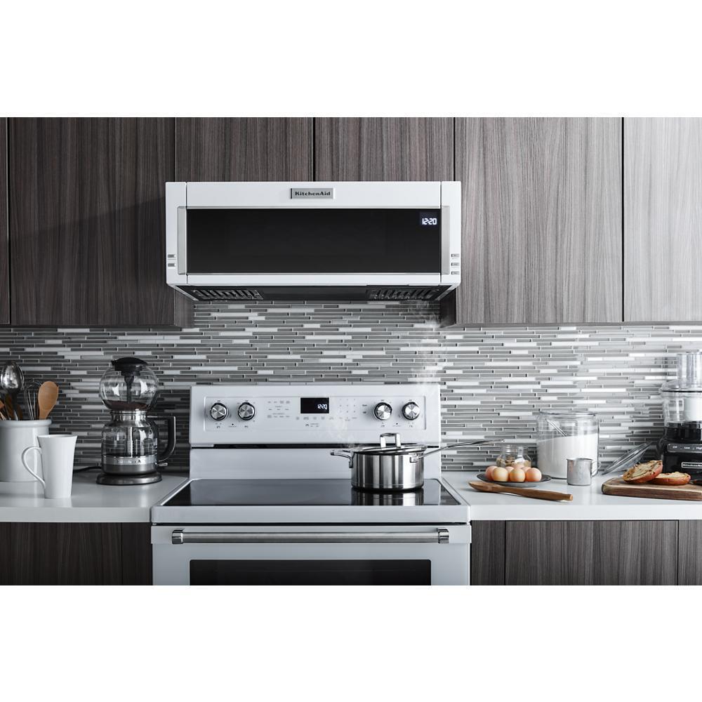 Kitchenaid KFEG500EWH 30-Inch 5-Element Electric Convection Range
