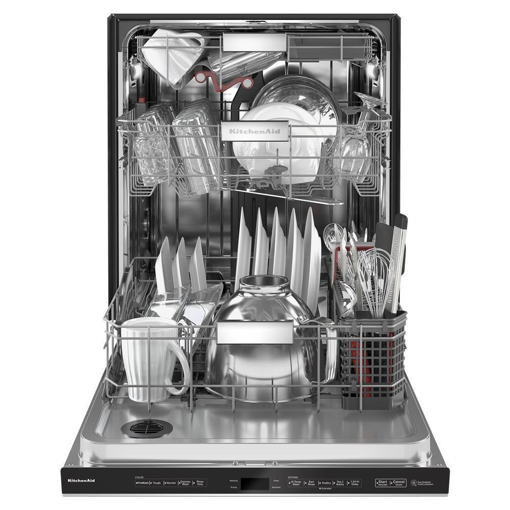 Kitchenaid KDPM804KPS 360(degree) Max Jets™ Third Rack Dishwasher with Stainless Steel Third Rack Wash Jets, 44 dBA