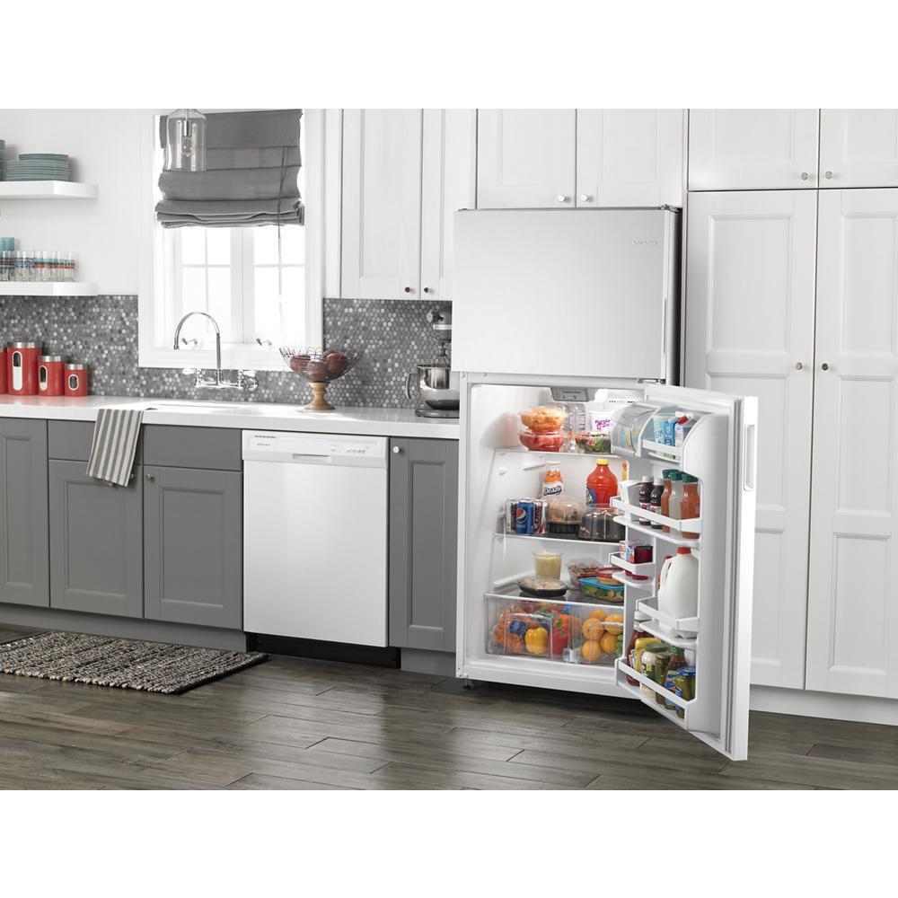Amana ART318FFDW 30-inch Amana® Top-Freezer Refrigerator with Glass Shelves