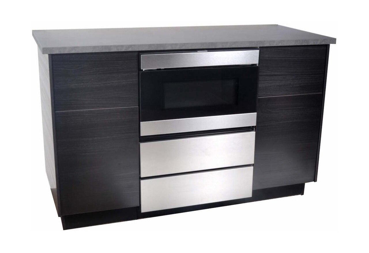 Sharp SKMD24U0ES 24 in. Under the Counter Microwave Drawer Oven Pedestal