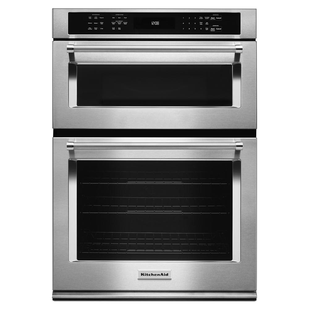 KITCHENAID 30" Combination Wall Oven with Even-Heat(TM) True Convection (Lower Oven)